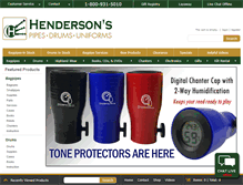 Tablet Screenshot of hendersongroupltd.com